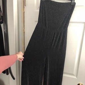 Black sparkly jumpsuit